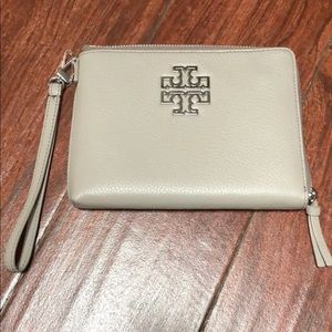 Tory Burch Britten large zip pouch